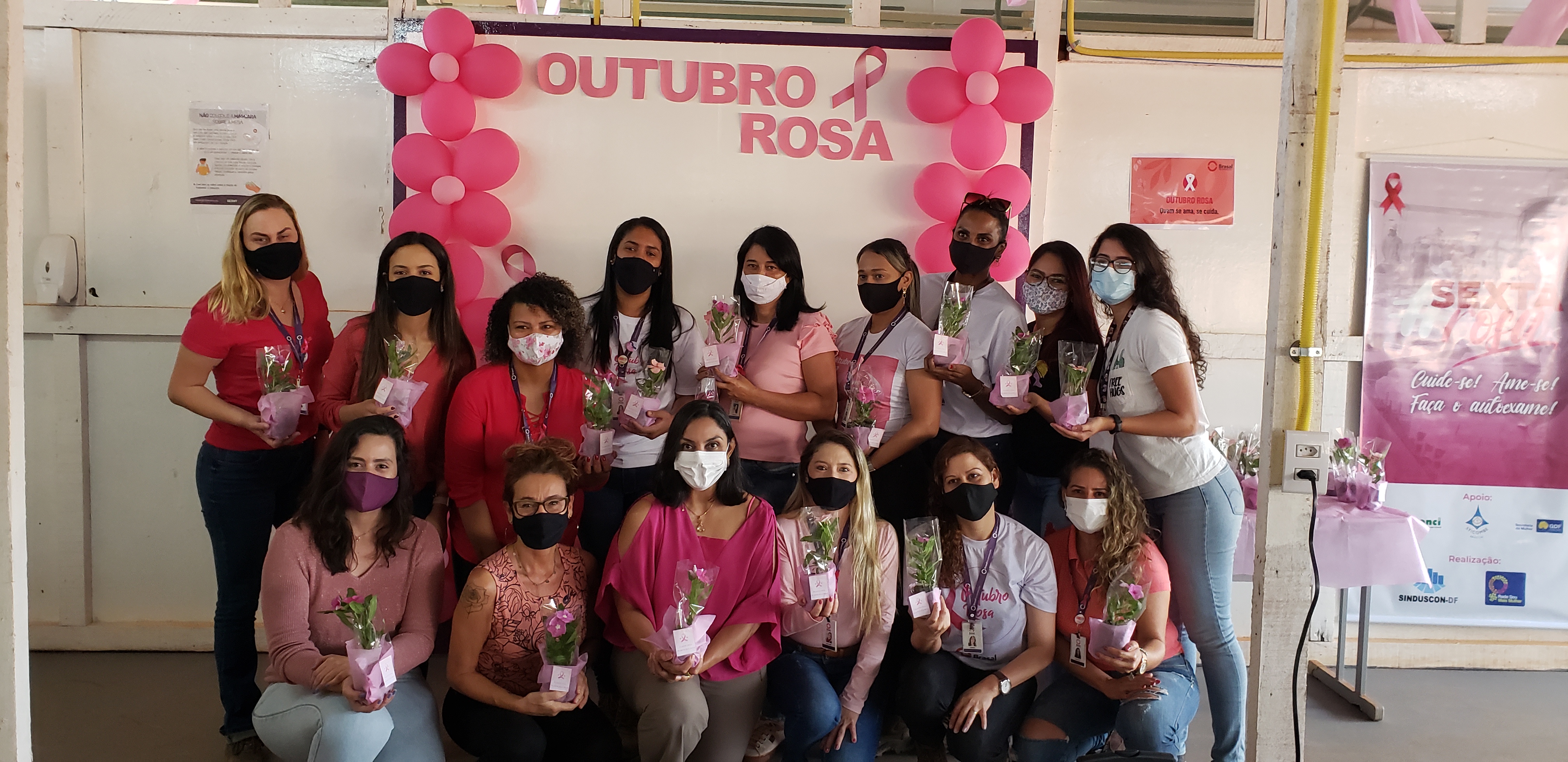 Sexta Rosa: Mais de 100 pessoas participam de palestra de prevenção ao câncer de mama 