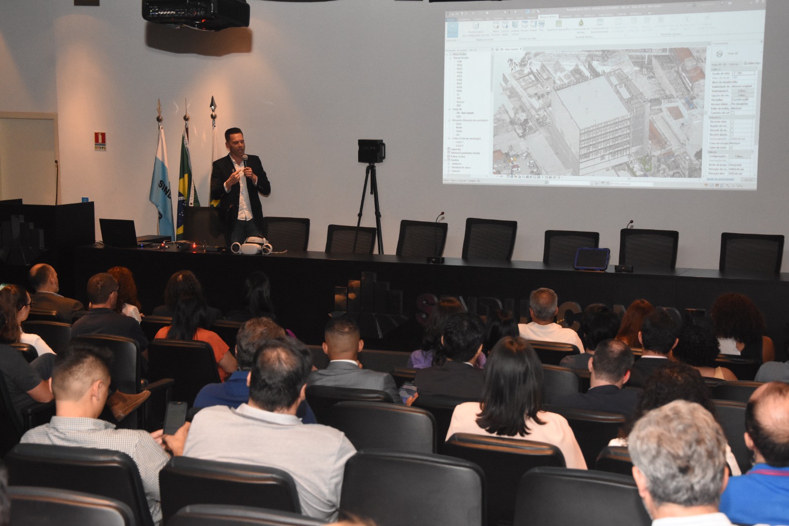 Palestra no Sinduscon-DF: tecnologia integrada para a gestão de cidades inteligentes