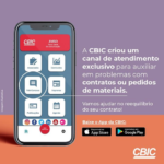 CBIC tem canal exclusivo para auxiliar em contratos e pedidos de materiais