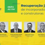 Recuperação judicial é tema da live desta quinta