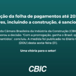 Desoneração da folha de pagamentos é sancionada