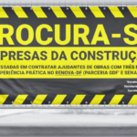 Sinduscon-DF irá mostrar como contratar profissionais formados pelo Renova-DF