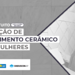 Curso gratuito de aplicação de revestimento cerâmico para mulheres está com inscrições abertas