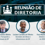 Mobilidade urbana no DF será tema da próxima reunião de diretoria