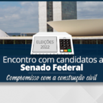 Entidades da construção civil receberão os candidatos mais bem colocados ao Senado pelo DF