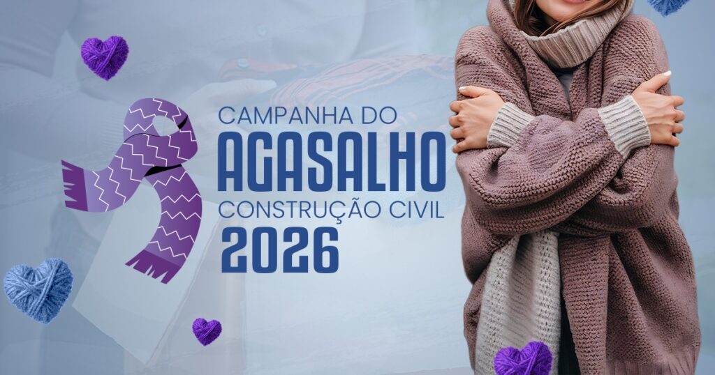 Indústria da construção civil promove Campanha do Agasalho 2026 para doações no Distrito Federal